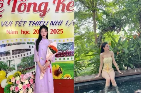 Giáo viên mầm non bí mật quan hệ với vẻ mặt khó chịu