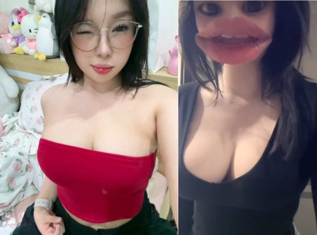 Bộ ngực lớn khiến thèm, gặp là tụt quần làm tới