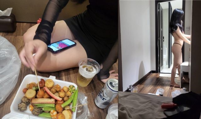 Gọi cô gái đến nhà giải trí và sau đó