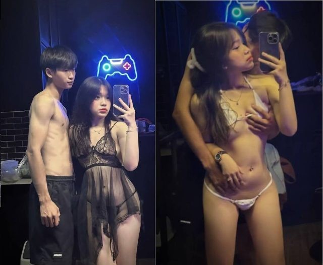 Hai người yêu nhau nổi bật với màn thể hiện tình cảm giữa đám đông