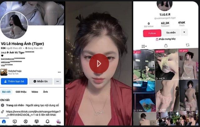 TikToker Vũ Lê Hoàng Ánh làm cave phê mây