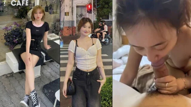 Vừa doggy anh còn dùng tay móc đít